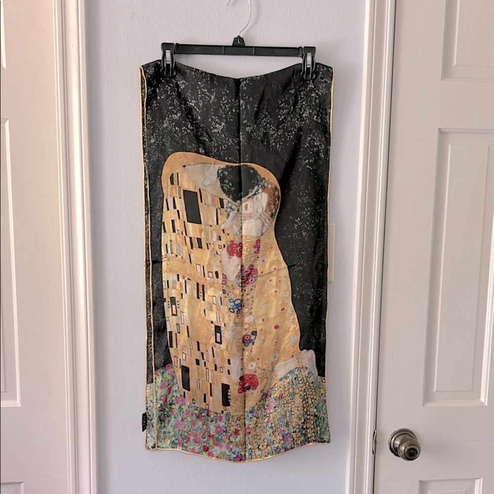 Gustav Klimt Silk Scarf